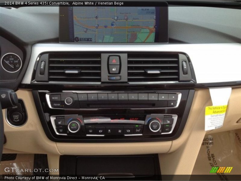 Controls of 2014 4 Series 435i Convertible