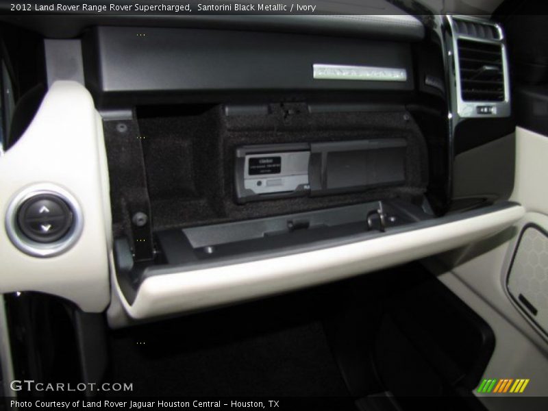 Santorini Black Metallic / Ivory 2012 Land Rover Range Rover Supercharged