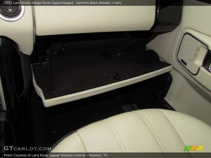 Santorini Black Metallic / Ivory 2012 Land Rover Range Rover Supercharged