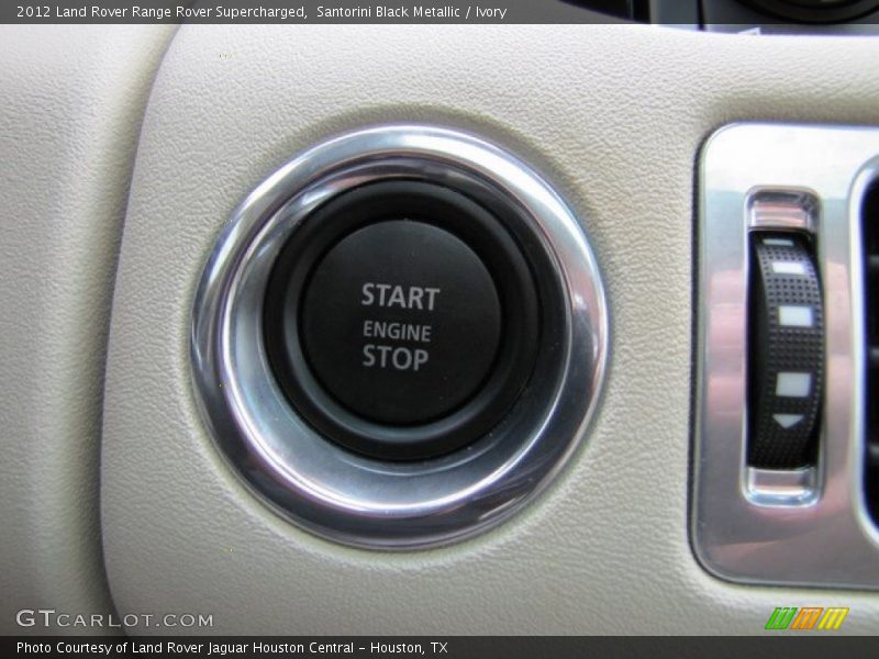 Santorini Black Metallic / Ivory 2012 Land Rover Range Rover Supercharged