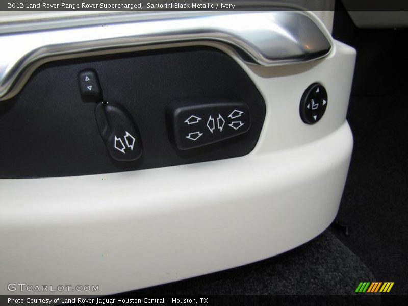 Santorini Black Metallic / Ivory 2012 Land Rover Range Rover Supercharged