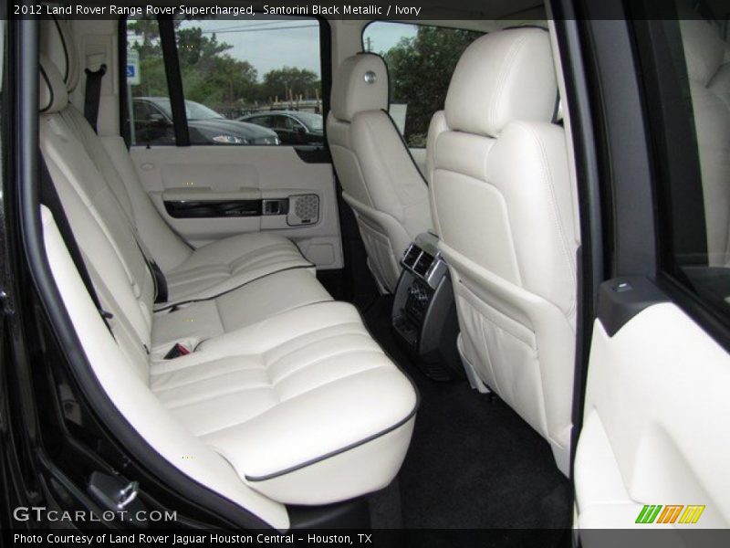 Santorini Black Metallic / Ivory 2012 Land Rover Range Rover Supercharged