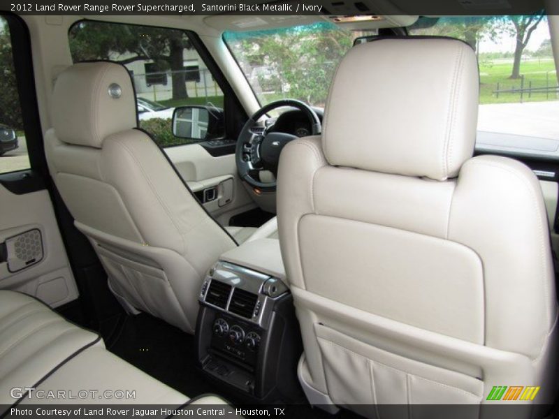 Santorini Black Metallic / Ivory 2012 Land Rover Range Rover Supercharged