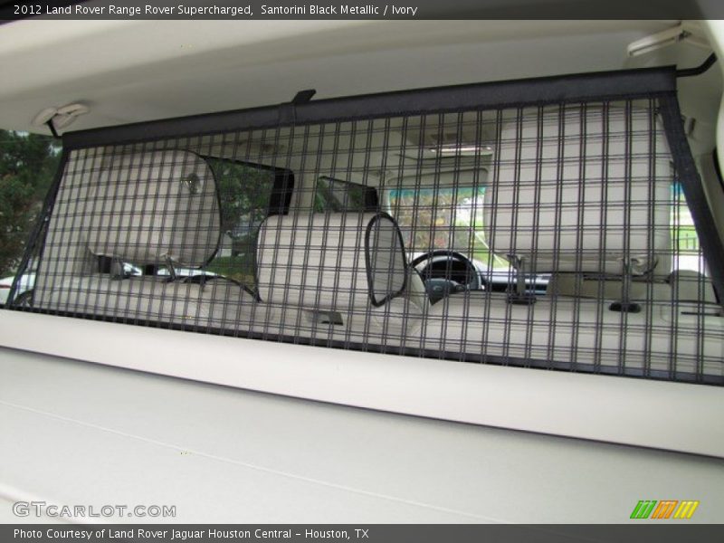 Santorini Black Metallic / Ivory 2012 Land Rover Range Rover Supercharged