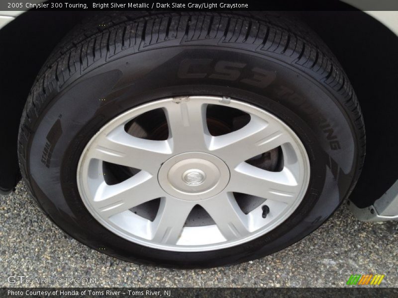Bright Silver Metallic / Dark Slate Gray/Light Graystone 2005 Chrysler 300 Touring