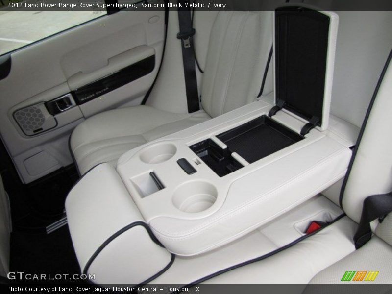 Santorini Black Metallic / Ivory 2012 Land Rover Range Rover Supercharged