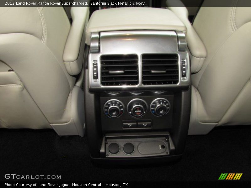 Santorini Black Metallic / Ivory 2012 Land Rover Range Rover Supercharged