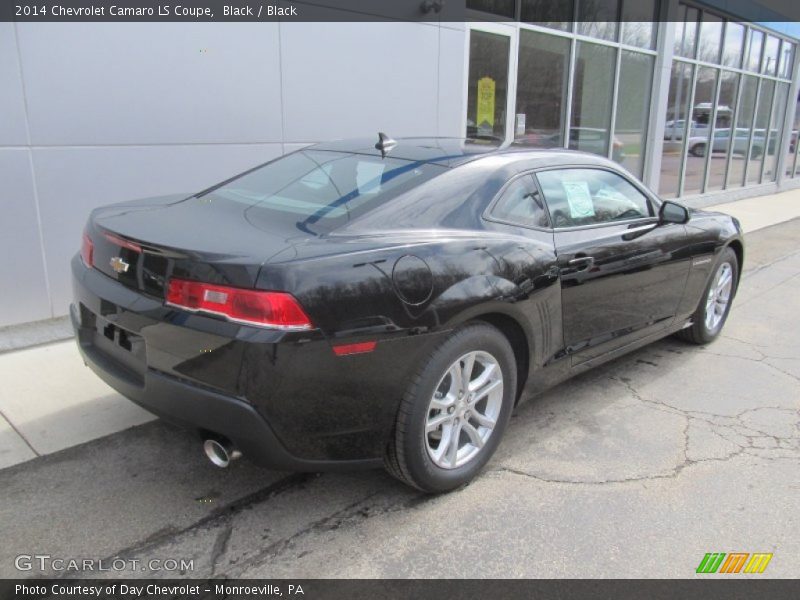 Black / Black 2014 Chevrolet Camaro LS Coupe