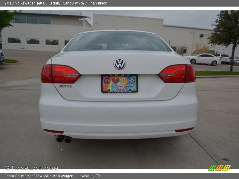 Candy White / Titan Black 2013 Volkswagen Jetta S Sedan