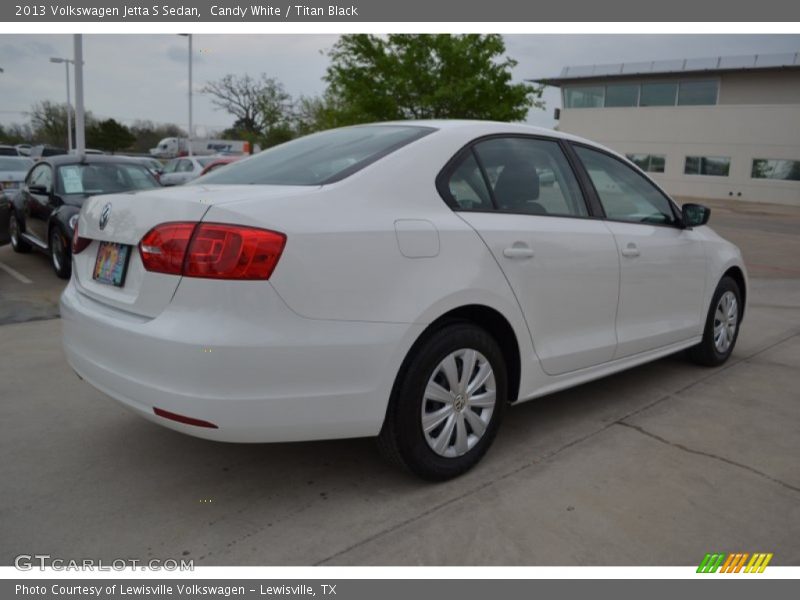 Candy White / Titan Black 2013 Volkswagen Jetta S Sedan
