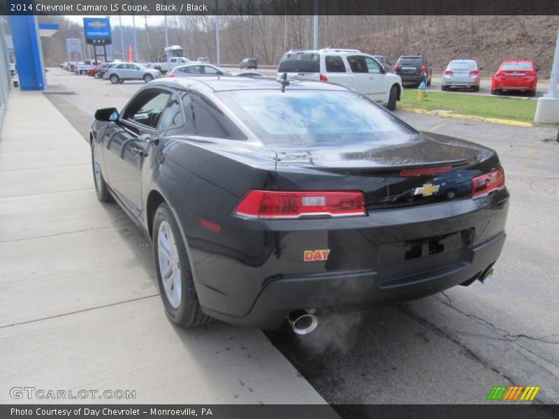 Black / Black 2014 Chevrolet Camaro LS Coupe