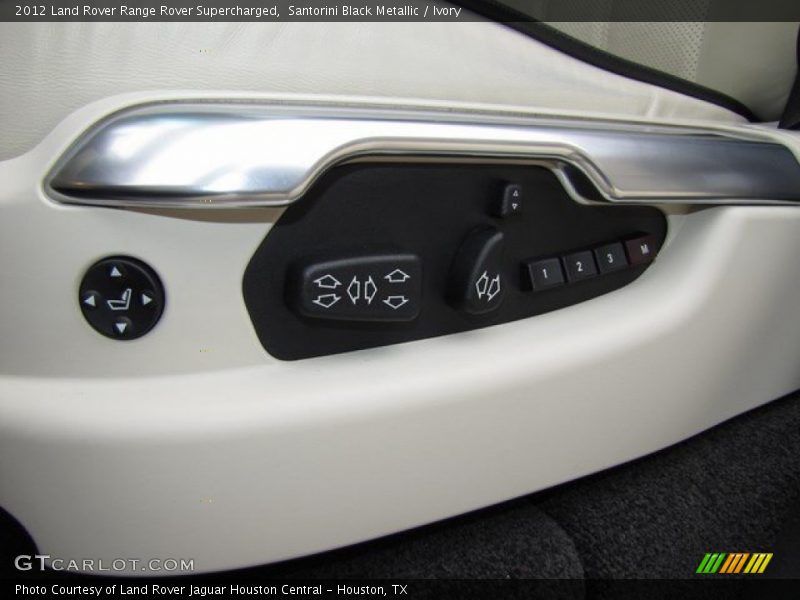 Santorini Black Metallic / Ivory 2012 Land Rover Range Rover Supercharged