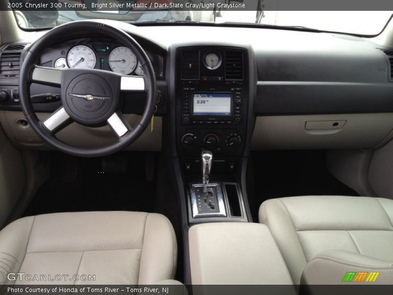 Bright Silver Metallic / Dark Slate Gray/Light Graystone 2005 Chrysler 300 Touring