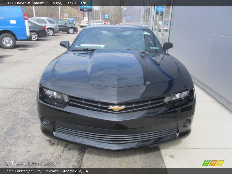 Black / Black 2014 Chevrolet Camaro LS Coupe