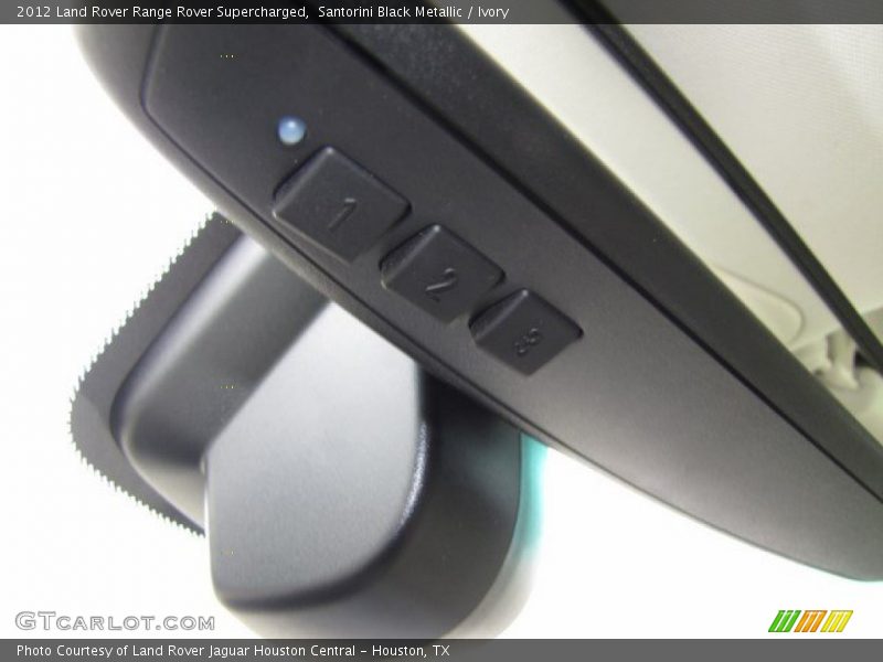 Santorini Black Metallic / Ivory 2012 Land Rover Range Rover Supercharged