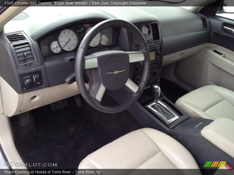 Bright Silver Metallic / Dark Slate Gray/Light Graystone 2005 Chrysler 300 Touring