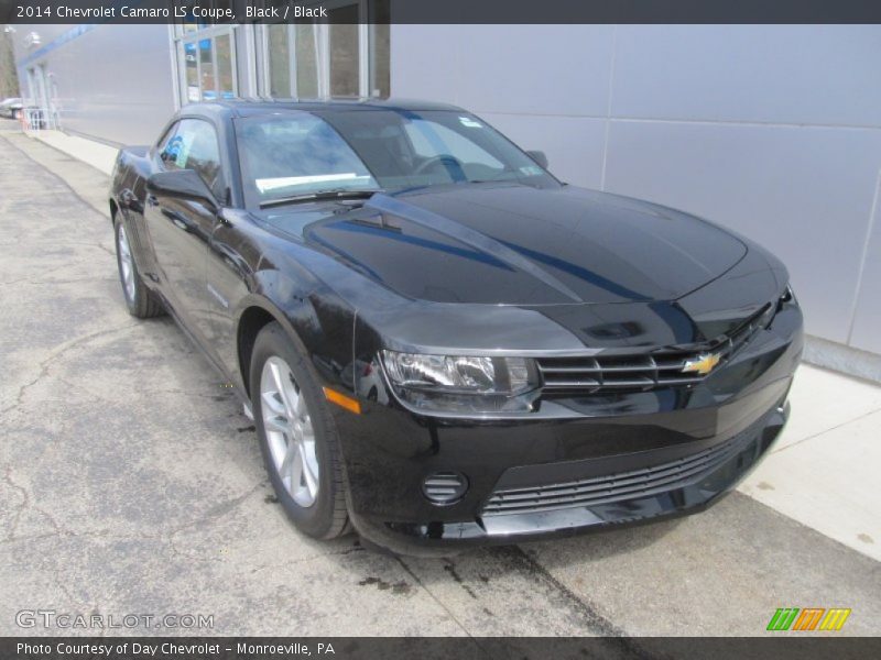 Black / Black 2014 Chevrolet Camaro LS Coupe