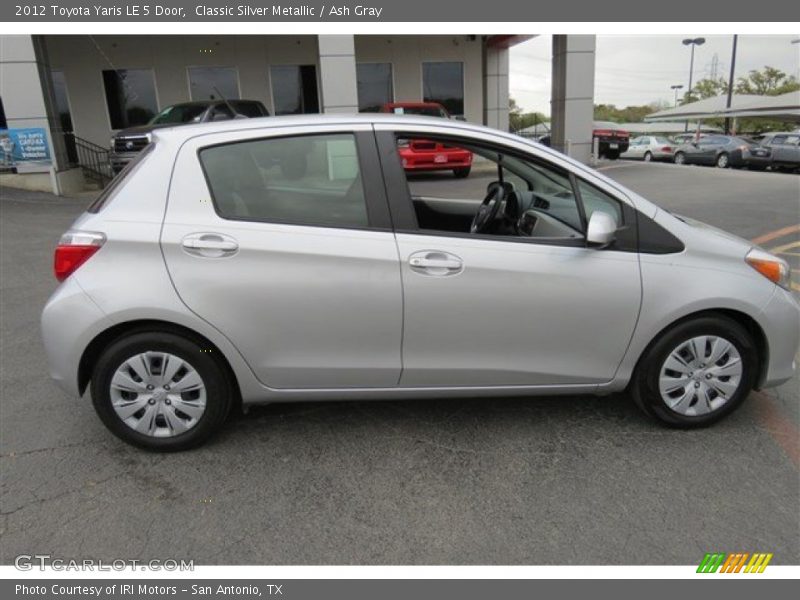 Classic Silver Metallic / Ash Gray 2012 Toyota Yaris LE 5 Door