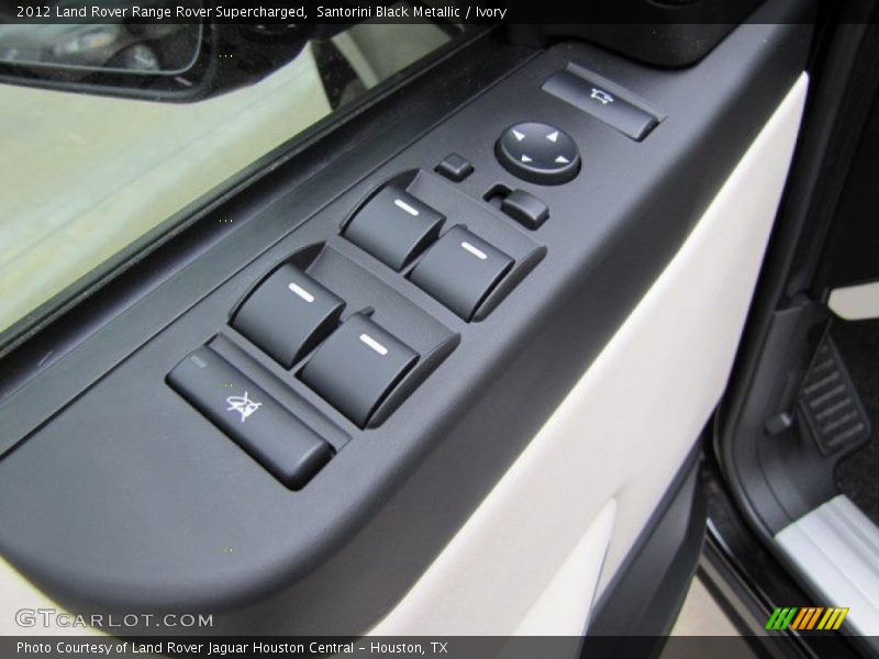 Santorini Black Metallic / Ivory 2012 Land Rover Range Rover Supercharged