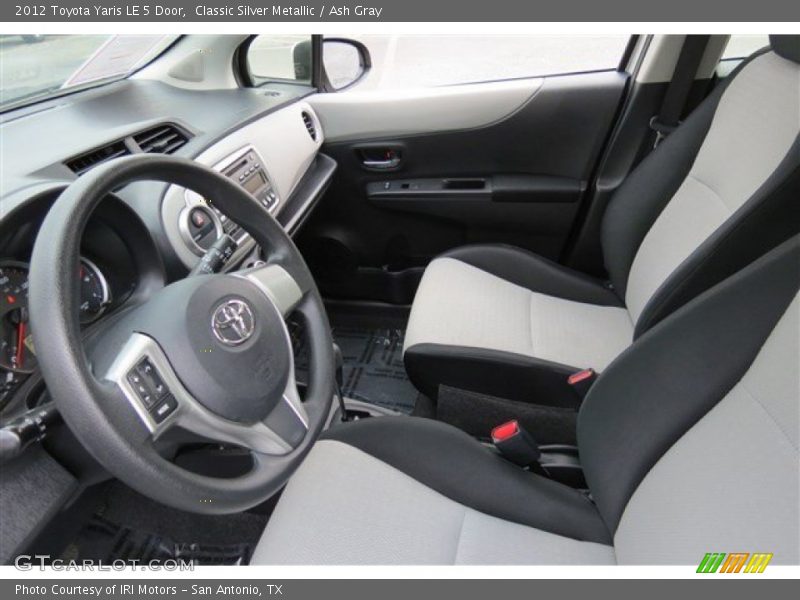 Classic Silver Metallic / Ash Gray 2012 Toyota Yaris LE 5 Door