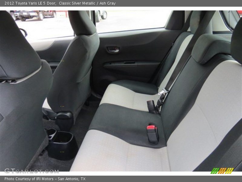 Classic Silver Metallic / Ash Gray 2012 Toyota Yaris LE 5 Door