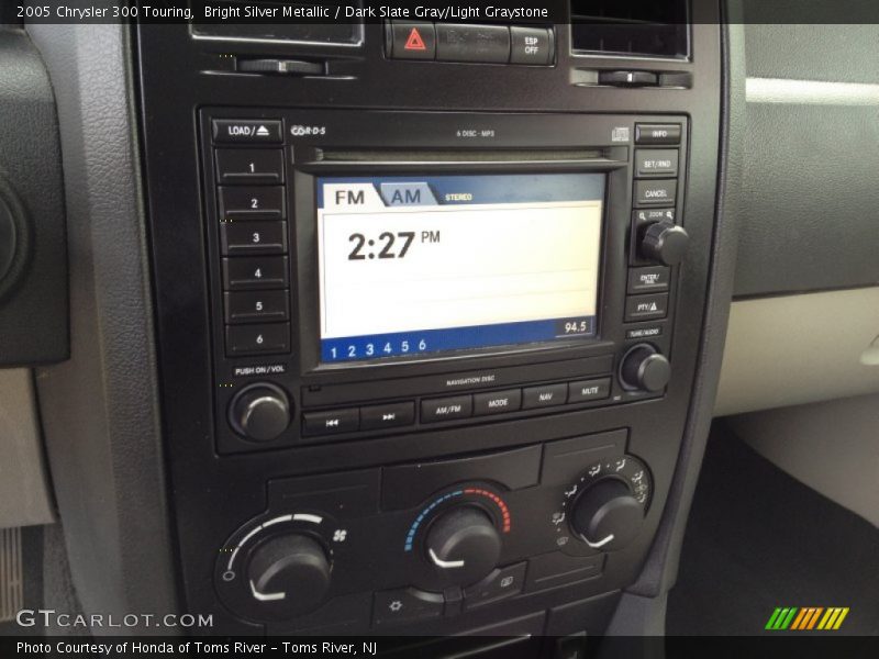 Bright Silver Metallic / Dark Slate Gray/Light Graystone 2005 Chrysler 300 Touring