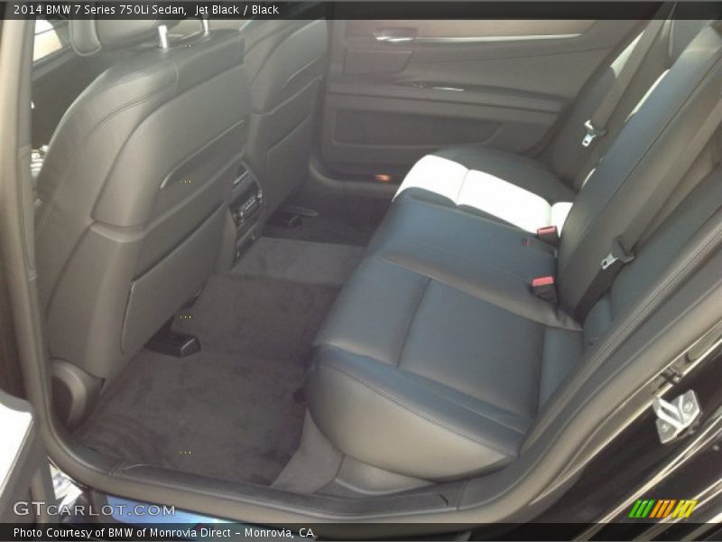 Jet Black / Black 2014 BMW 7 Series 750Li Sedan
