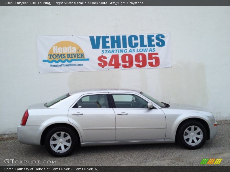 Bright Silver Metallic / Dark Slate Gray/Light Graystone 2005 Chrysler 300 Touring