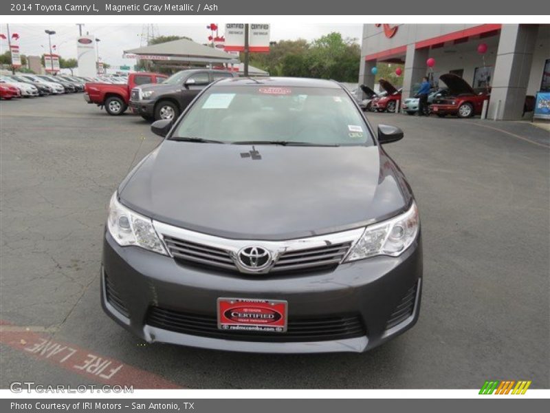 Magnetic Gray Metallic / Ash 2014 Toyota Camry L