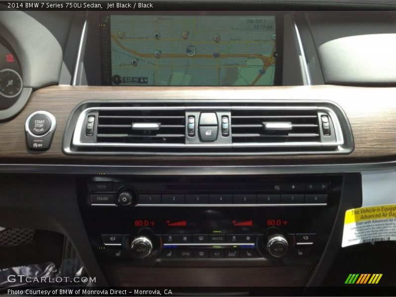 Jet Black / Black 2014 BMW 7 Series 750Li Sedan
