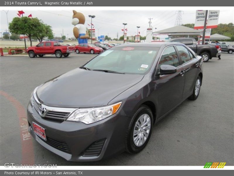 Magnetic Gray Metallic / Ash 2014 Toyota Camry L