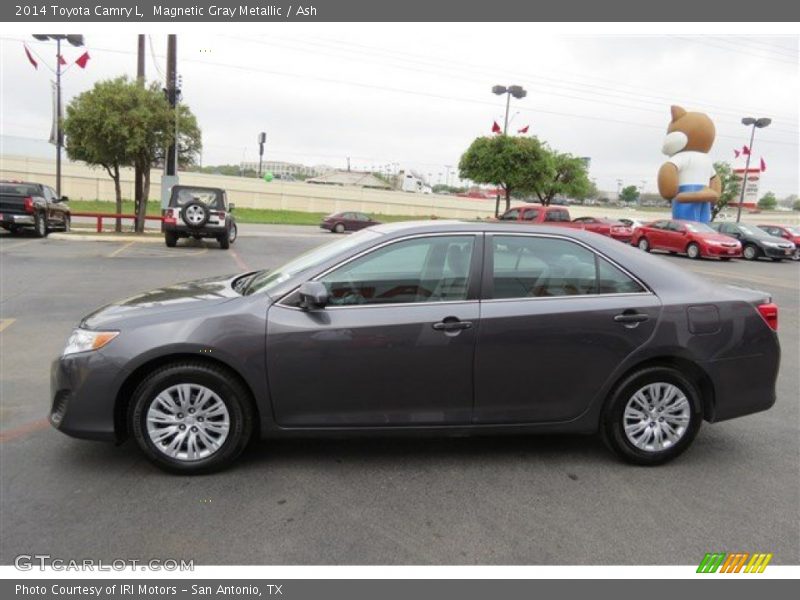 Magnetic Gray Metallic / Ash 2014 Toyota Camry L