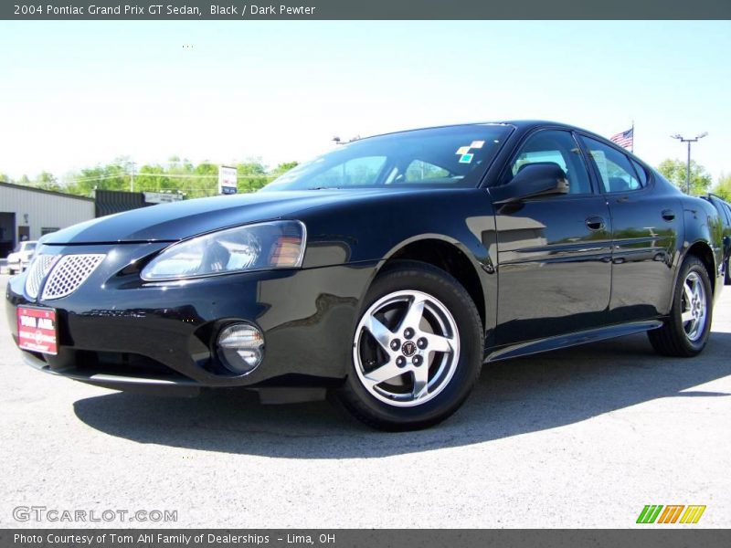 Black / Dark Pewter 2004 Pontiac Grand Prix GT Sedan