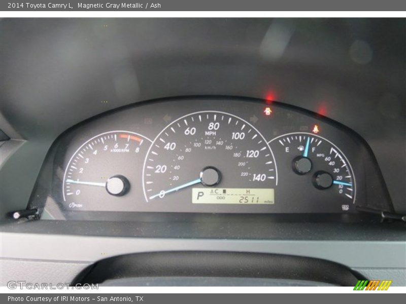 Magnetic Gray Metallic / Ash 2014 Toyota Camry L