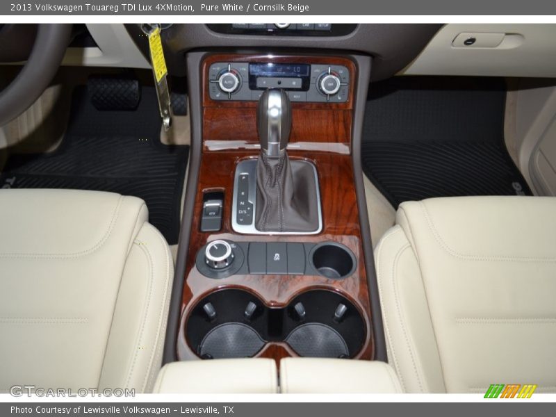 Pure White / Cornsilk Beige 2013 Volkswagen Touareg TDI Lux 4XMotion