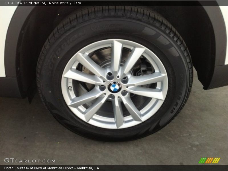 Alpine White / Black 2014 BMW X5 xDrive35i