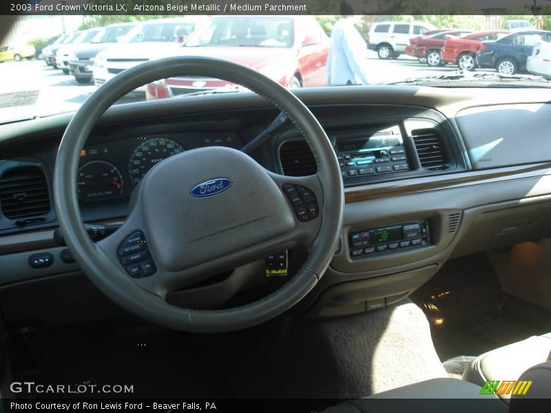 Arizona Beige Metallic / Medium Parchment 2003 Ford Crown Victoria LX