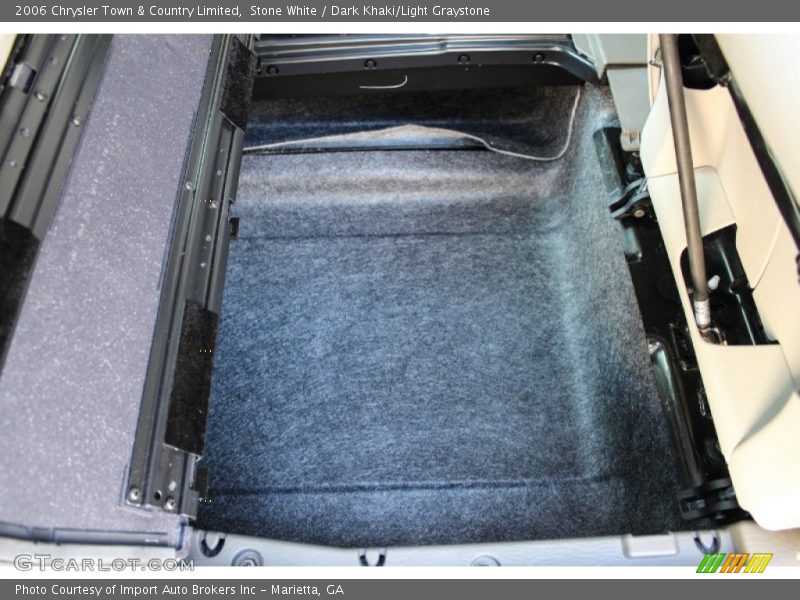 Stone White / Dark Khaki/Light Graystone 2006 Chrysler Town & Country Limited