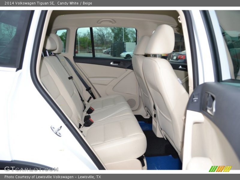 Candy White / Beige 2014 Volkswagen Tiguan SE