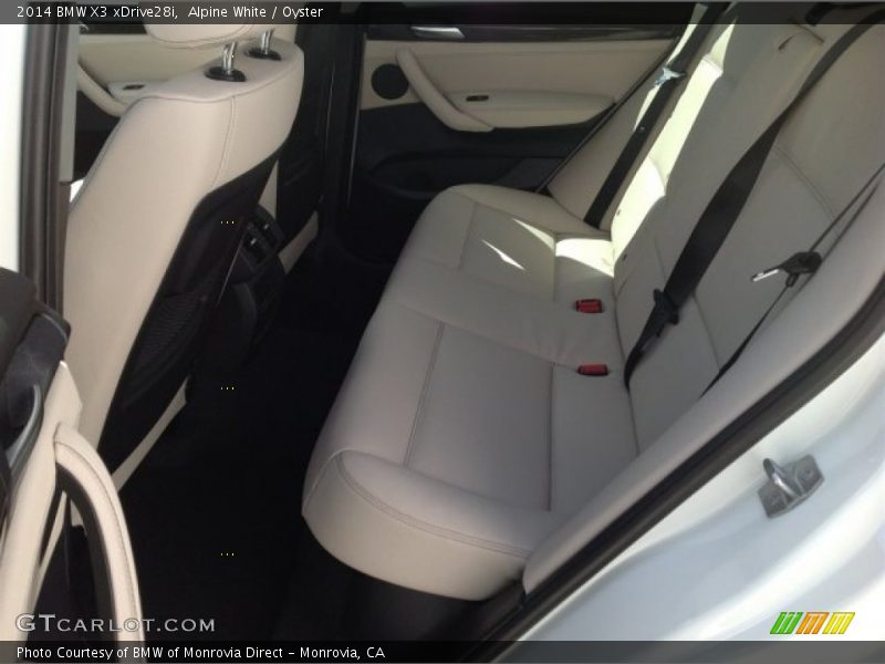 Alpine White / Oyster 2014 BMW X3 xDrive28i