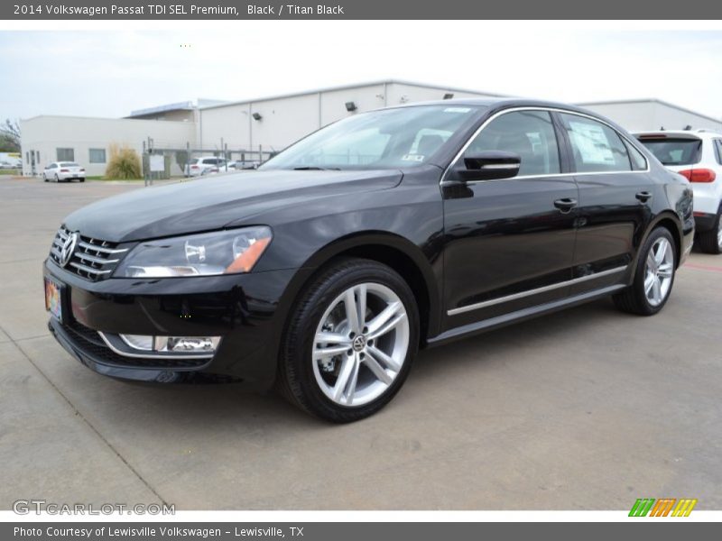 Black / Titan Black 2014 Volkswagen Passat TDI SEL Premium