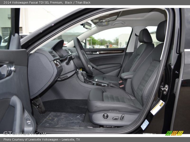 Black / Titan Black 2014 Volkswagen Passat TDI SEL Premium