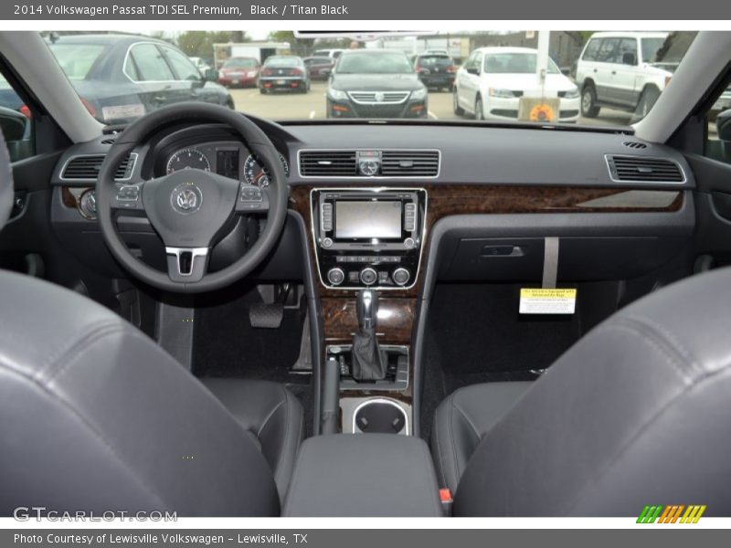 Black / Titan Black 2014 Volkswagen Passat TDI SEL Premium