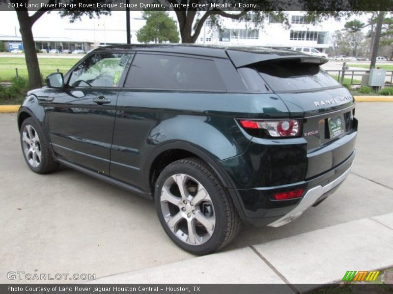  2014 Range Rover Evoque Coupe Dynamic Aintree Green Metallic