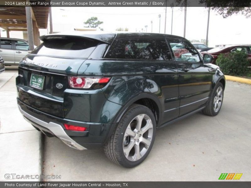 Aintree Green Metallic / Ebony 2014 Land Rover Range Rover Evoque Coupe Dynamic