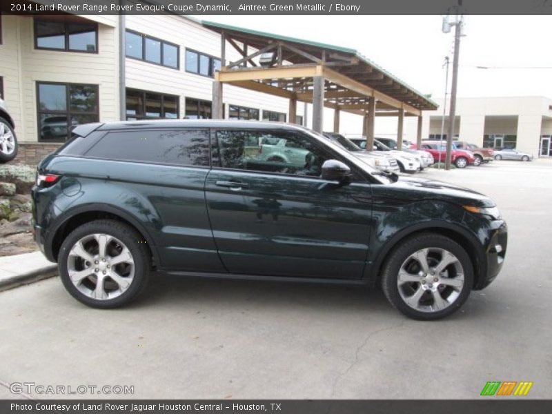 Aintree Green Metallic / Ebony 2014 Land Rover Range Rover Evoque Coupe Dynamic