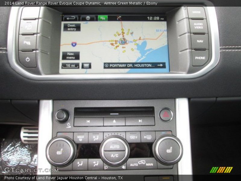 Controls of 2014 Range Rover Evoque Coupe Dynamic