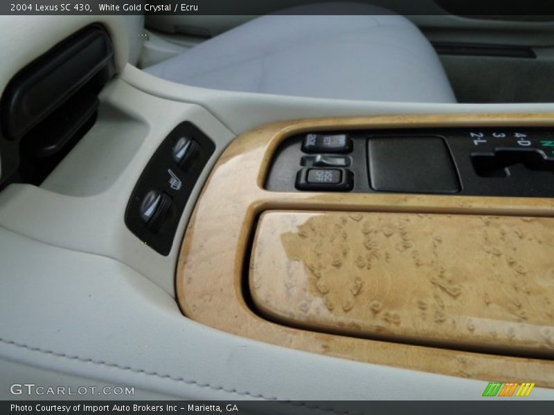 White Gold Crystal / Ecru 2004 Lexus SC 430