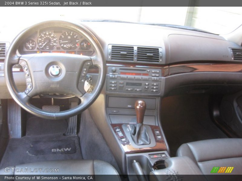 Jet Black / Black 2004 BMW 3 Series 325i Sedan