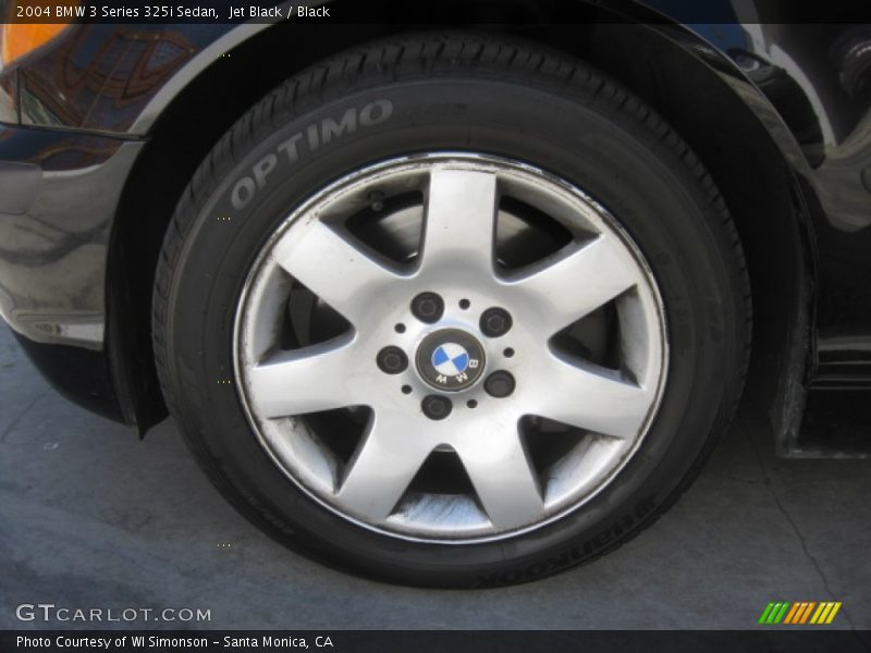 Jet Black / Black 2004 BMW 3 Series 325i Sedan